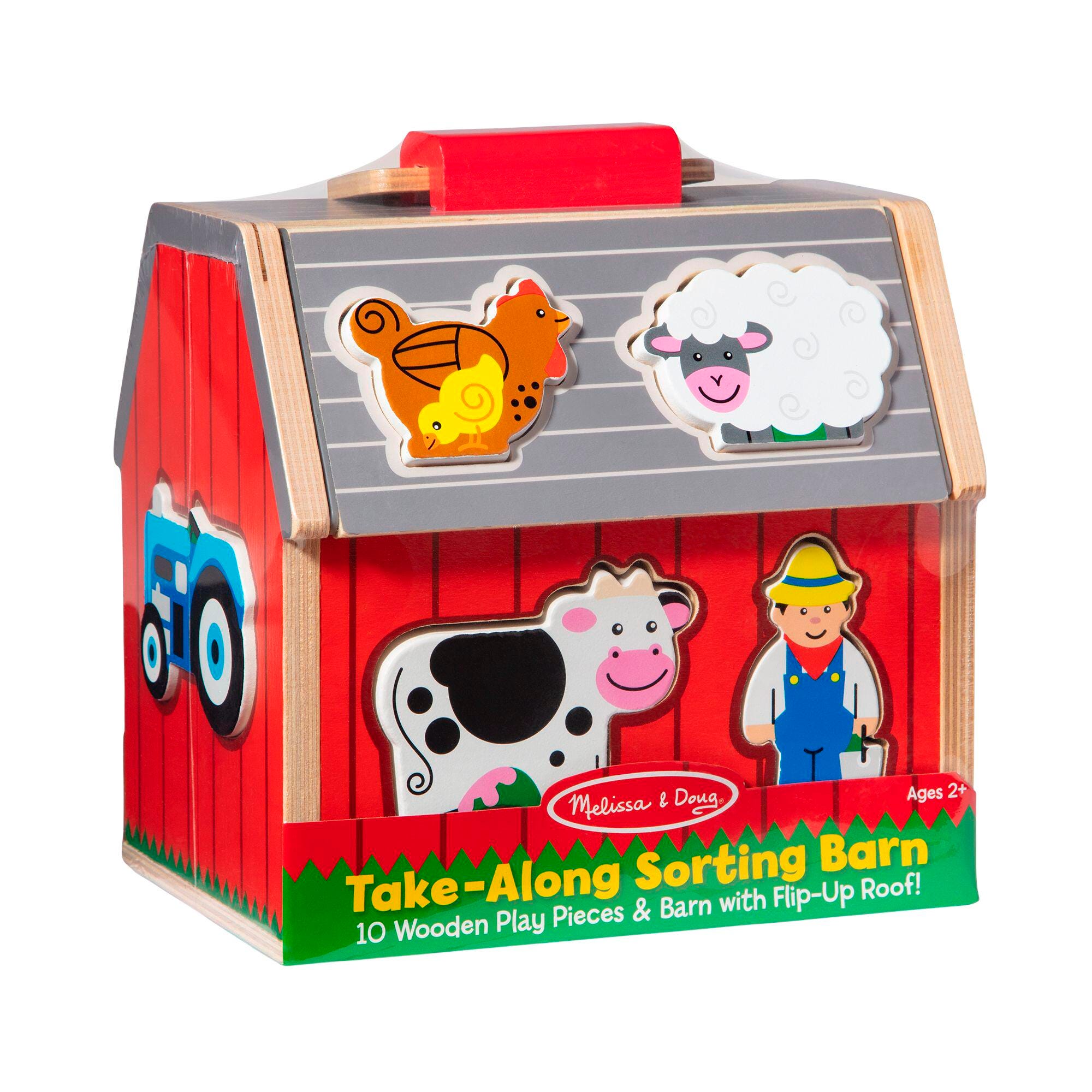 Melissa & Doug Take-Along Sorting Barn, Item Number 2096251